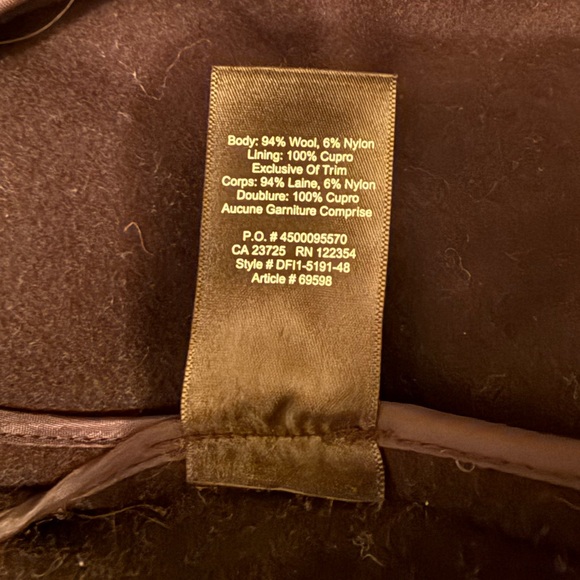 Babaton The New Stedman Coat - Virgin Wool in BLACK - Picture 8 of 8